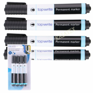 Permanent Marker 4er Pack