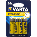 Batterie Varta AA R6, 4er
