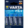 Batterie Varta AA R6, 4er