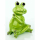 Dekofigur Frosch sitzend