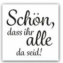 Servietten mit Spruch 20er