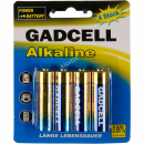 Batterie Gadcell AA 4er