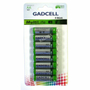 Batterie Gadcell AA/R6 8er