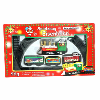 Weihnachtseisenbahnzug