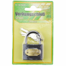 Vorhängeschloß 38 mm grau