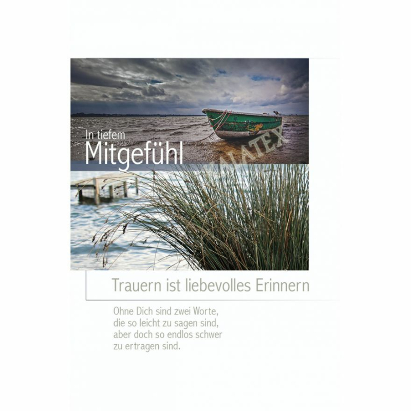 Trauerkarten Beileidsbekundungen - Großhandel für Sonderposten und Re