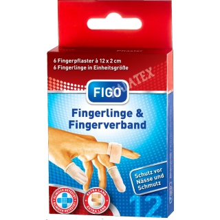 Fingerlinge und Fingerpflaster Set