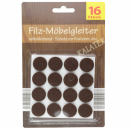 Filzmöbelgleiter selbstklebend 16er