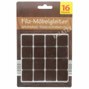 Filzmöbelgleiter selbstklebend 16er