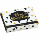Geldgeschenk Box schwarz-gold