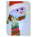 Schneemann mit LED 10cm