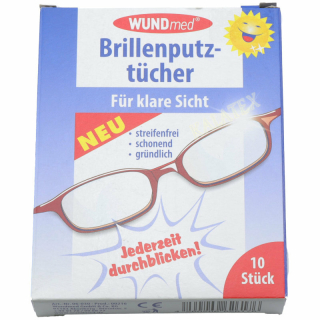 Brillenputztücher 10er Pack