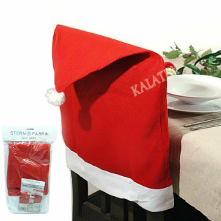 Stuhlhusse "Weihnachtsmütze"