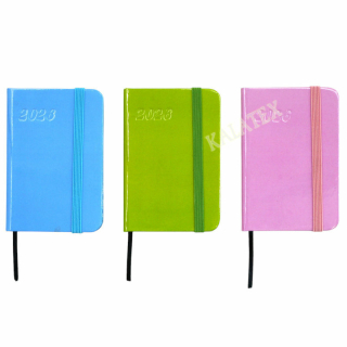 Taschenkalender mit Gummiclip 2027