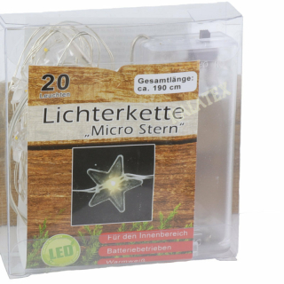 Lichterkette Stern micro 20 LED