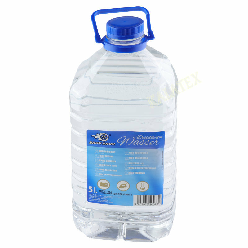 Destilliertes Wasser 5 Liter - Großhandel für Sonderposten und Restpo