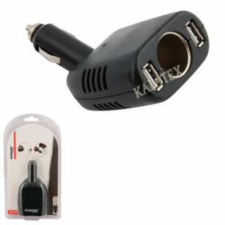 Ladegerät USB & 12V für Auto