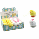 Aufziehfigur Küken & Hase