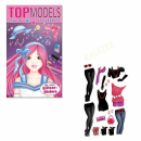 Topmodels Mal- und Stickerheft