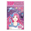 Topmodels Mal- und Stickerheft
