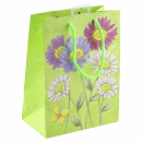 Geschenktasche Blumen medium