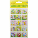 Ostersticker Glitzer