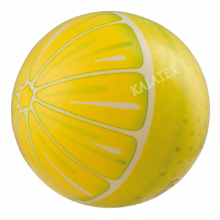 Ball Zitrone 23 cm aus Kunststoff