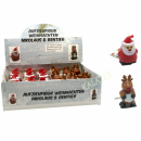 Aufziehfigur Weihnachten 8cm