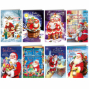 Karten Weihnachtsmann