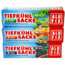 Tiefkühlbeutel 3er Pack Alu Fix