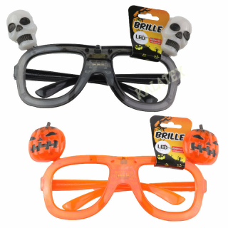 Halloween LED Brille, 15 x 5,5 cm