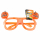 Halloween LED Brille, 15 x 5,5 cm