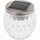 Solarlampe LED,  Glas