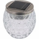 Solarlampe LED,  Glas