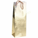 Geschenktasche Glitzer Flasche