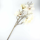 Kunstblume Magnolie weiß 86cm