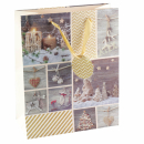 Geschenktüte Weihnachten Motive 26x32x12cm