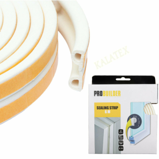 Dichtungsband weiß 9x5,5mm P 6m