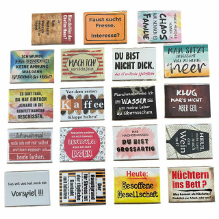 Kühlschrankmagnet mit Spruch