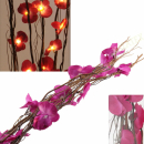 Orchideen Weidenzweig mit Beleuchtung