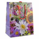 Geschenktasche medium Blumen