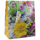 Geschenktasche medium Blumen