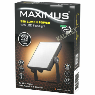 Fluter LED 10 W 950 Lumen