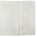 Tischdecke Sternzauber 40x140cm creme-gold