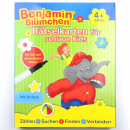 Spielheft und Rätselkarten Benjamin Blümchen