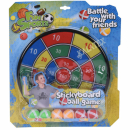 Dartscheibe mit 6 Klettbällen