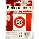 Folienballon 50ter Geburtstag