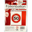 Folienballon 50ter Geburtstag