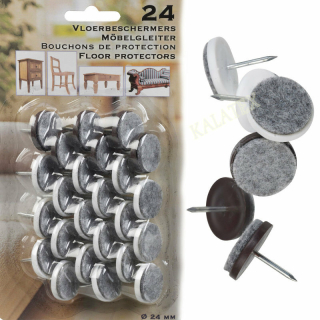 Filzgleiter 24er mit Nagel