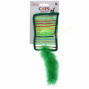 Katzenspielzeug mit Feder
